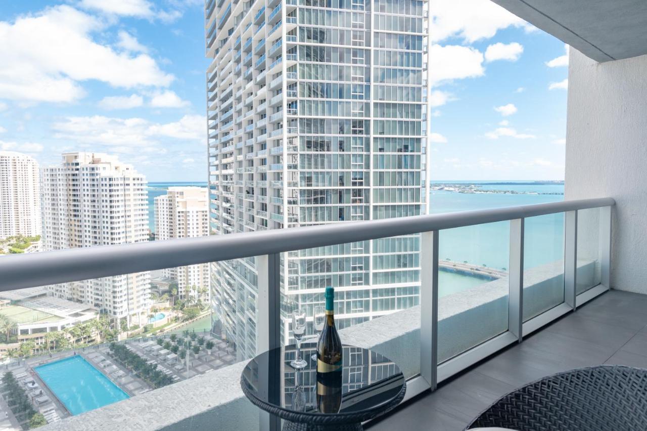 Icon Brickell-29Th Floor Ocean Views-Free Spa Miami Bagian luar foto