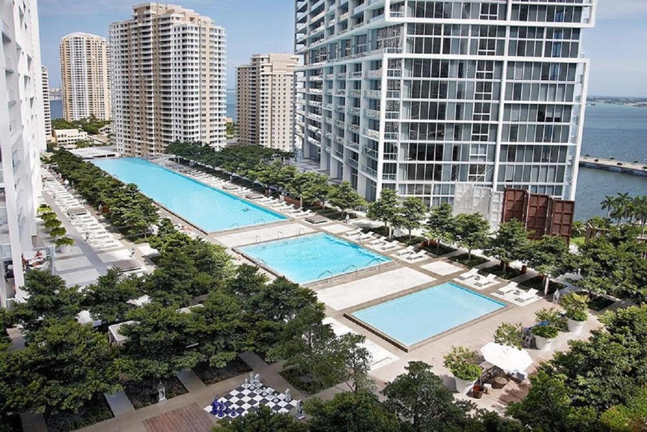 Icon Brickell-29Th Floor Ocean Views-Free Spa Miami Bagian luar foto