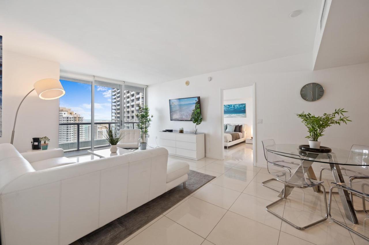 Icon Brickell-29Th Floor Ocean Views-Free Spa Miami Bagian luar foto