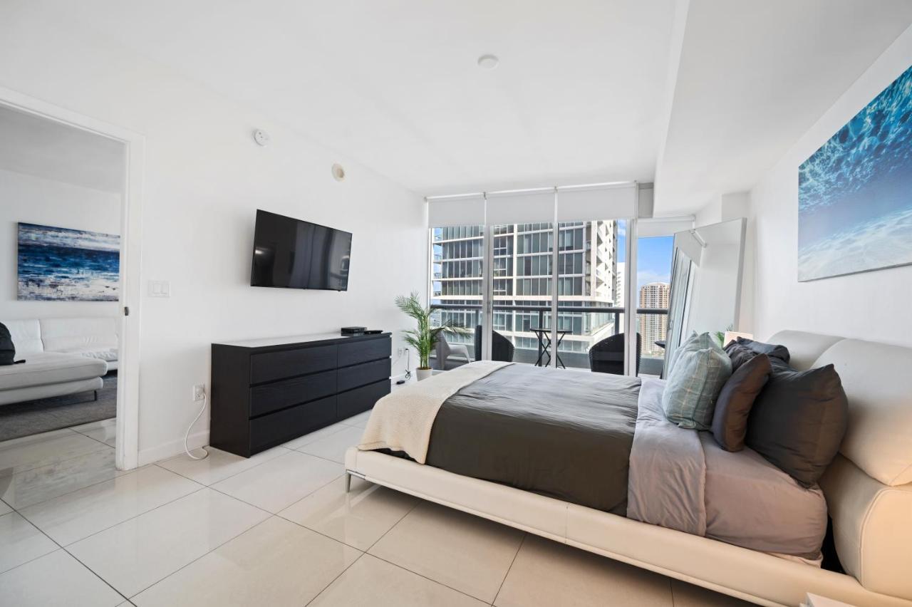 Icon Brickell-29Th Floor Ocean Views-Free Spa Miami Bagian luar foto
