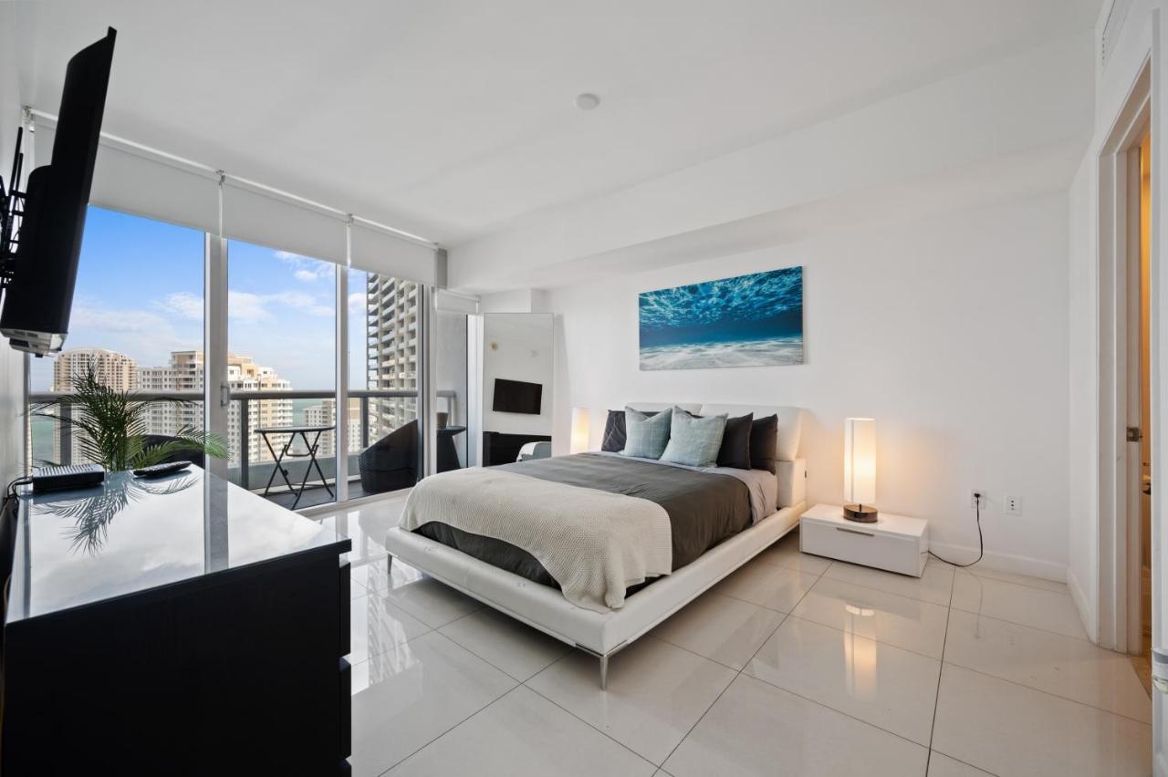 Icon Brickell-29Th Floor Ocean Views-Free Spa Miami Bagian luar foto