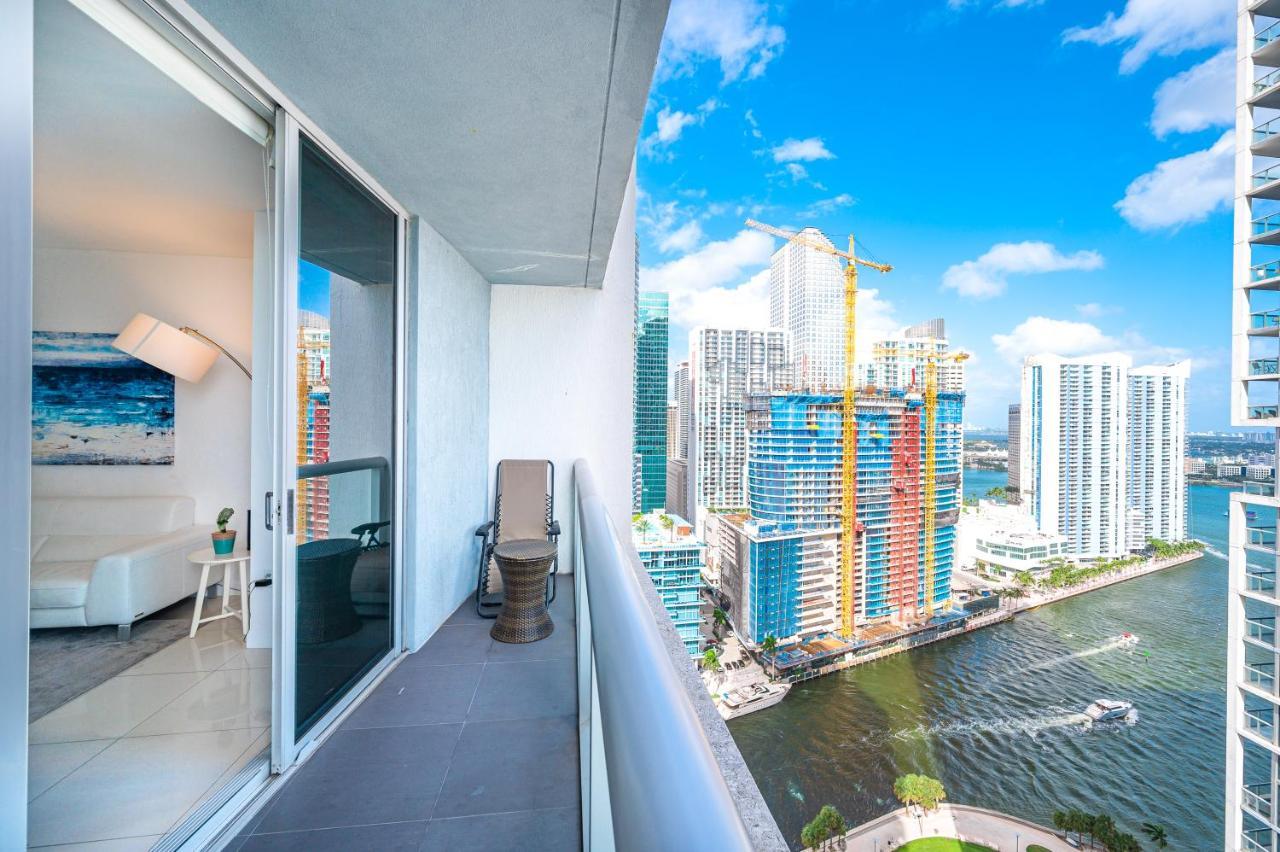 Icon Brickell-29Th Floor Ocean Views-Free Spa Miami Bagian luar foto
