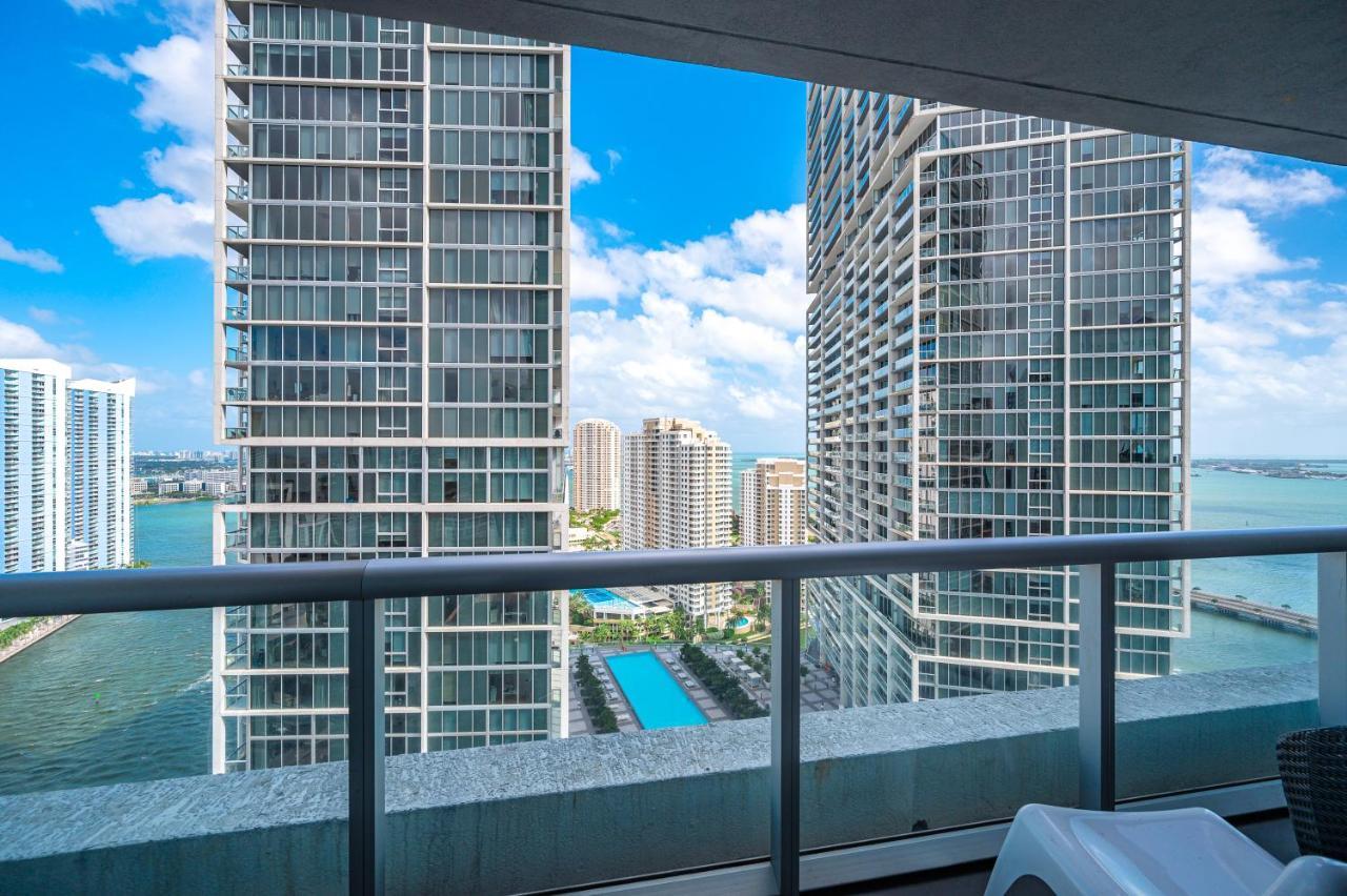 Icon Brickell-29Th Floor Ocean Views-Free Spa Miami Bagian luar foto